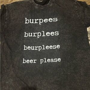 Mens tshirt black shirt new without tags